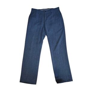 Giorgio Armani Grey herringbone pattern pants size 38 wide/ 31’’ Long